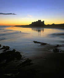 Bamburgh Castle Sunset